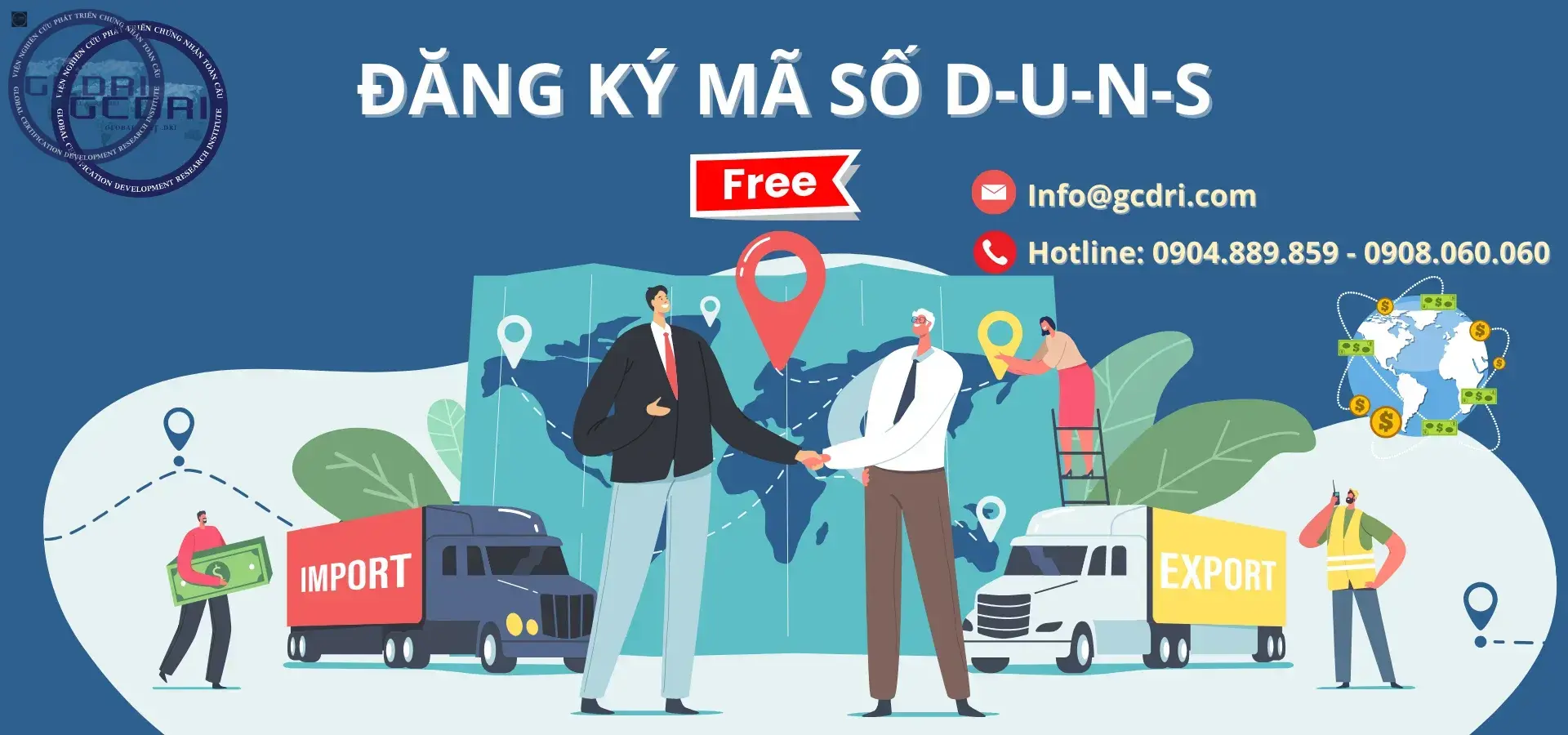 Đăng ký mã số DUNS cho công ty tại Việt Nam - Đăng ký mã số DUNS