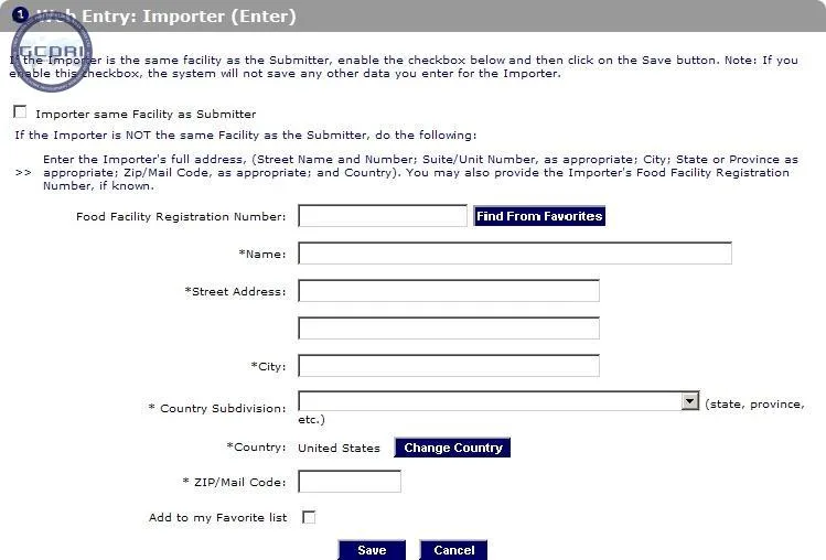 Prior Notice System Interface Hướng dẫn Thông báo trước (Prior Notice System Interface - PNSI) cho ...
