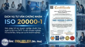 Tư vấn chứng nhận ISO 20000