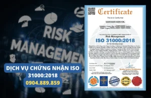 CHỨNG NHẬN ISO 31000