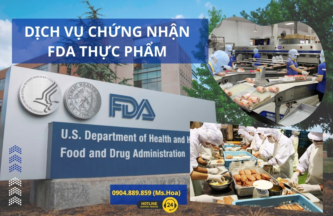 Chứng Nhận FDA Thực Phẩm | Dịch vụ đăng ký A-Z