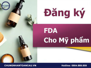 Đăng ký fda mỹ phẩm