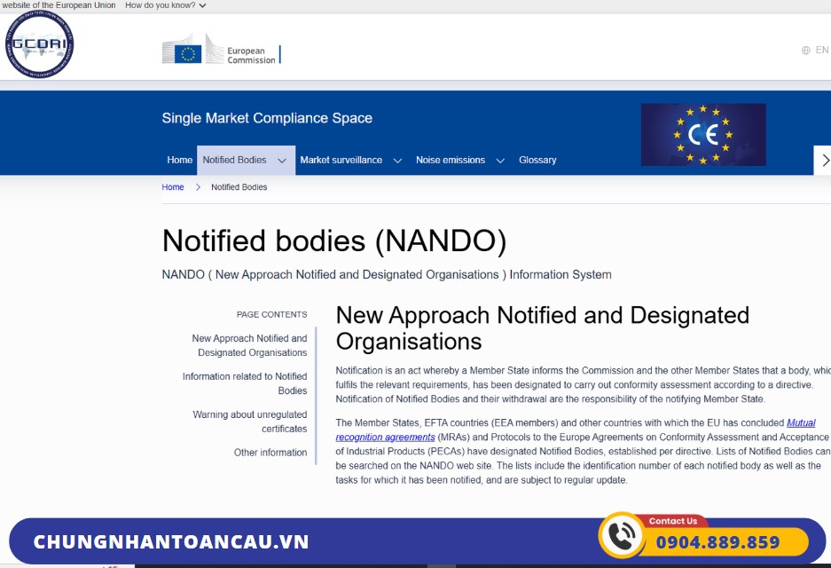 Notified Body Là Gì? Vai Trò Trong CE Marking & Xuất Khẩu Sản Phẩm Vào Châu Âu