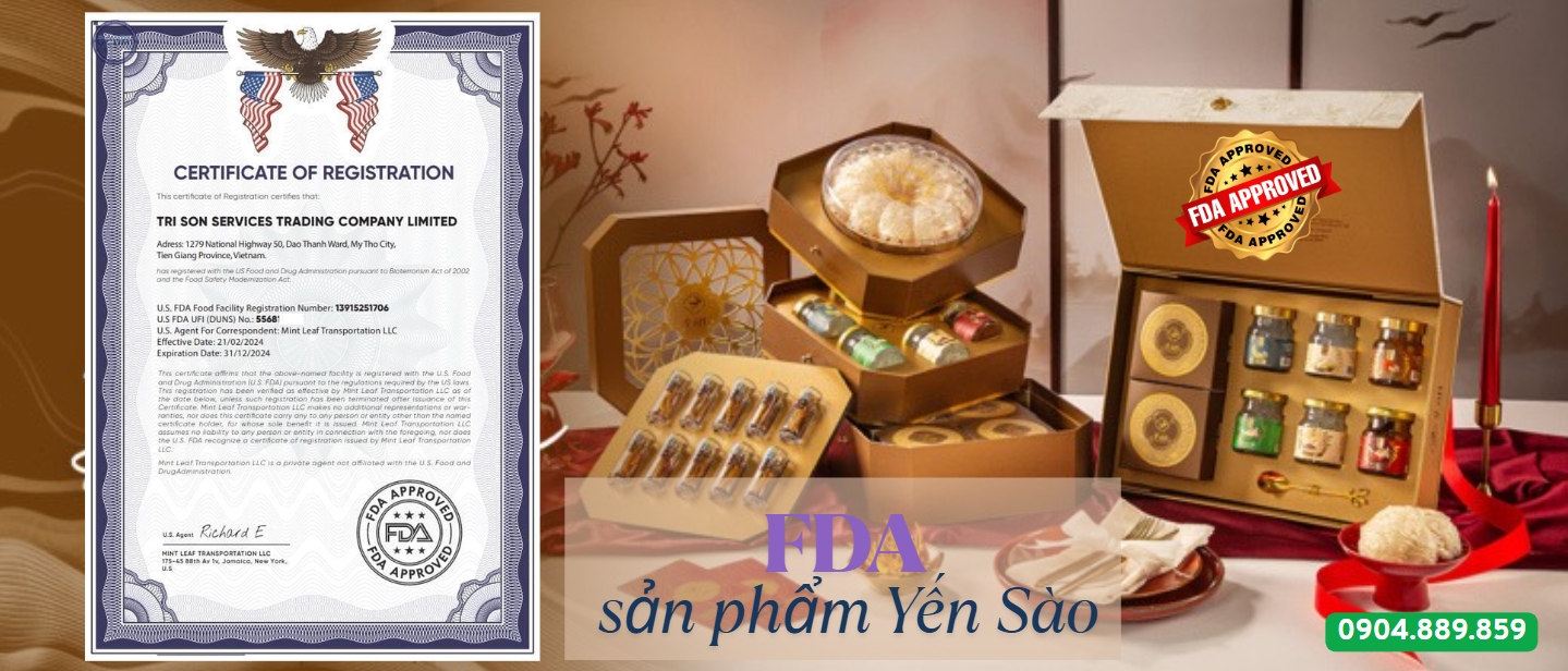6 Bước Đăng Ký Chứng Nhận FDA Yến Sào Nhanh Với GCDRI
