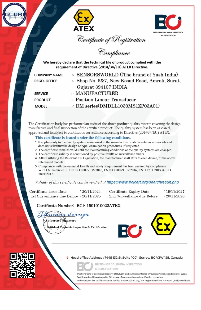 Chứng chỉ ATEX