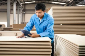 Kiểm tra chất lượng là bước không thể thiếu để đảm bảo sản phẩm gỗ đáp ứng tiêu chuẩn an toàn