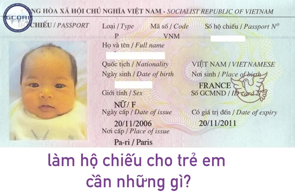 Làm hộ chiếu cho trẻ em cần sự hỗ trợ kỹ lưỡng về hồ sơ