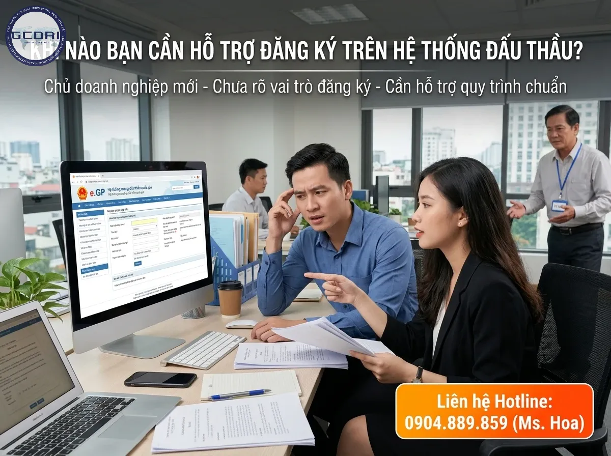 Khi nào cần sử dụng dịch vụ đăng ký đấu thầu Khi nào cần sử dụng dịch vụ đăng ký đấu thầu